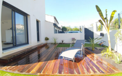 3 terrasses bois en padouk