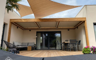 Pergola Bioclimatique Bois / Alu