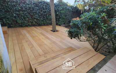 Terrasse bois en Garapa