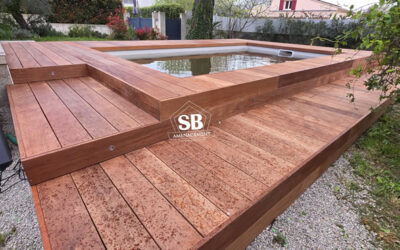 Superbe terrasse bois en Merbau