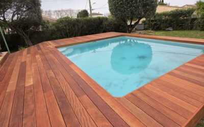 Superbe terrasse bois en Merbau !