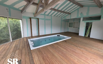 Installation d’un Spa de nage dans une ancienne Piscine