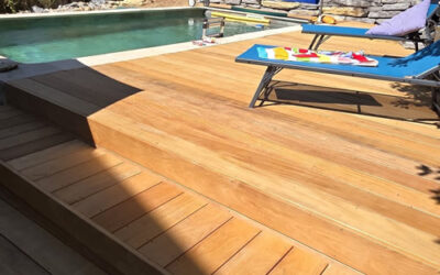 Terrasse bois en Garapa