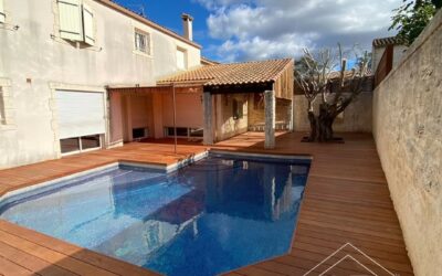 Superbe terrasse bois en Merbau