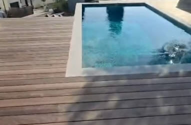 Superbe terrasse bois en padouk