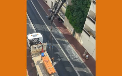 Grutage avec Julien