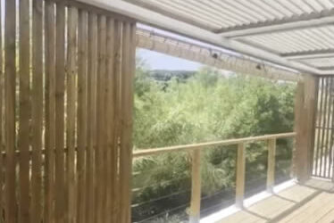 Pergola bioclimatique