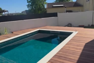 Terrasse bois en padouk